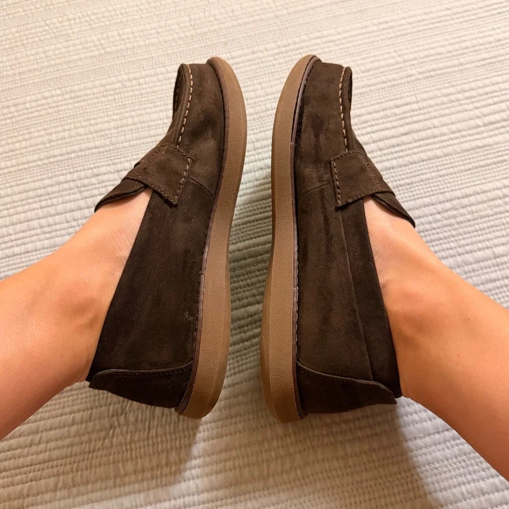 Sperry Top-Sider Boys Capstan Brown Penny Loafers SCK262040 Size 6M 38 EU